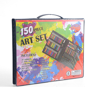 XinyiArt acemi 150 adet sanat Set kılıfı çizim kitleri sanat malzemeleri boya kalemi ile kalem yağı Pastel çocuklar kızlar için Boys gençler sanatçı - Product Image 6