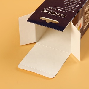 Nhà máy tùy chỉnh tái chế màu in hiển thị hộp cửa sổ dẫn bóng đèn bao bì gấp hộp giấy với lỗ treo - Product Image 6