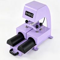 NOUVELLE Presse à Chaud Électrique Automatique pour Protège-Tibias, Zone d'Impression 22x8cm, pour Sublimation de Paires de Protège-Tibias