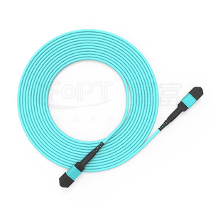 Fabrik-Bestseller MPO Glasfaser-Patchkabel 8/12/24-Kern OM3/OM4 LSZH-Mantel 3,0mm Durchmesser Rechenzentrum 5G-Netzwerk-Kommunikation - Product Image 2