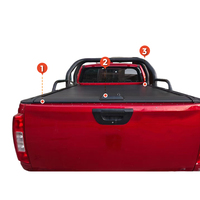 Couvercle de lit de camionnette couvercle à rouleau rétractable pour Changan Hunter Tonneau couverture pour Tundra Hilux tacoma Bt50 Ranger Jac T9 T8