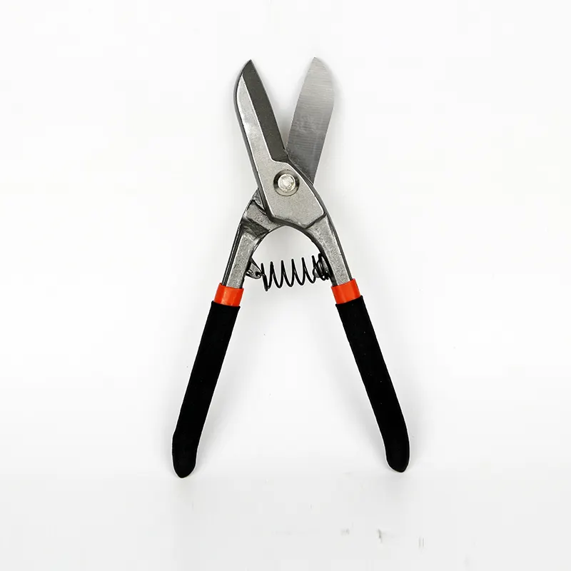 10in Low Price High Quality Carbon Steel German Type Tin Snipper Tin Snips Shears