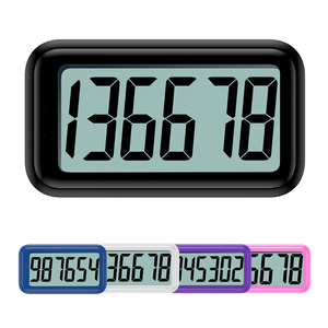 3D hiển thị kỹ thuật số 3D cảm biến chuyển động Pedometer auto-mờ màn hình USB sạc thêm lớn LCD cho thể thao sức khỏe đi bộ chạy - Product Image 6