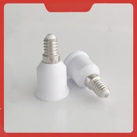 Douille de conversion de lampe à vis en plastique de qualité Ruyi, adaptateur E14 vers E27, 250V, garantie 3 ans, utilisation intérieure
