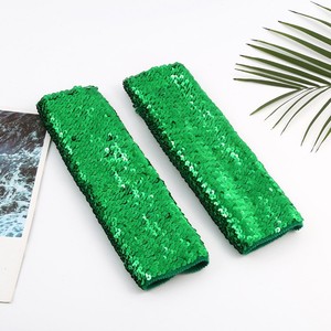 Guantes Largos de Fiesta para Mujer, Guantes de Ópera hasta el Codo, Color Verde Irlandés, para Baile, Fiestas Rave, con Lentejuelas, sin Dedos - Product Image 2