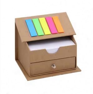 Bloc-notes adhésifs personnalisés pour le bureau, bloc-notes en forme de maison, porte-bloc-notes - Product Image 2