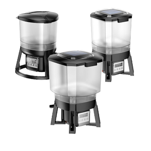 Moderno Alimentador Automático Solar Ecológico para Estanques CFF-106 6L, Caja Temporizadora de Plástico para Peceras y Estanques de Tetra, 1 Año de Garantía - Product Image 4