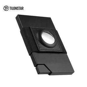 TILONSTAR TVC507 Porte-cartes en métal mince Porte-cartes pop-up minimaliste Porte-cartes de crédit mince multicolore pour porte-cartes Airtag - Product Image 4