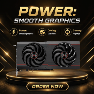 Tarjeta de Video para Juegos, GPU, Tarjeta Gráfica para PC, Rx 6600 Xt, Tarjeta de Video <span class=keywords><strong>AMD</strong></span> Rx 6600 Xt, Pedido al por Mayor - Product Image 1
