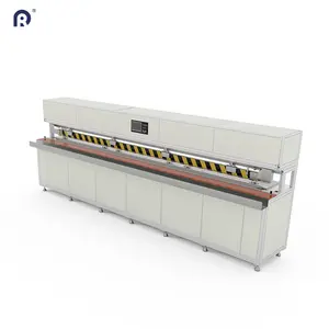 The welding seam is firm and reliable It can weld 3-4 meters at a time roller blinds folding welding machine