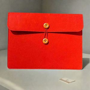 Carpeta de Fieltro Premium para Documentos A4, Funda para Portátil de 16 Pulgadas, Organizador de Portafolio para Negocios, Bolsa para Regalos de Oficina - Product Image 3