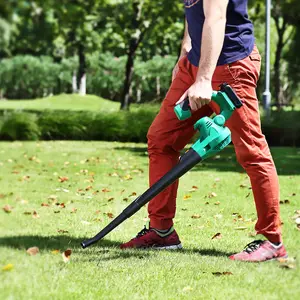 Đông vườn công cụ không dây lá Blower Li-ion pin cầm tay chân không Blower Sweeper cho thổi lá và tuyết