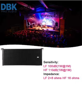 DBK Double 10 Inch <strong>Line</strong> <strong>Array</strong> Speaker System Passive Active <strong>Line</strong> <strong>Array</strong> Powered Outdoor Concert-Grade <strong>Line</strong> <strong>Array</strong> Audio - Product Image 3