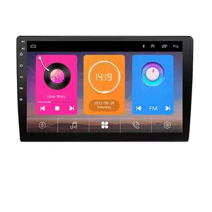 Autoradio Android avec CarPlay, Autoradio Android Auto, Lecteur GPS 2Din Stéréo, Vidéo, 1/9/10 Pouces, avec Écran Tactile, 32G