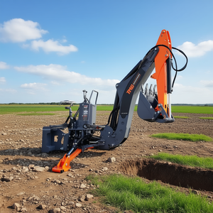 Tmg Industrial 15 In Bucket D0100X35812 Attache de pelle rétrocaveuse pivotante pour mini-chargeuse compacte de 9 pieds, rotation de la flèche à 180 degrés, remorquable - Product Image 2