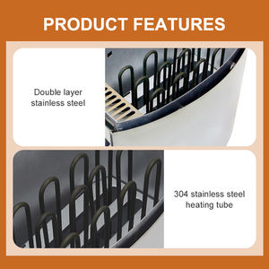 Calentador de <span class=keywords><strong>Sauna</strong></span> Eléctrico Moderno de Acero Inoxidable Fanlan, Estufa para <span class=keywords><strong>Sauna</strong></span> - Product Image 5