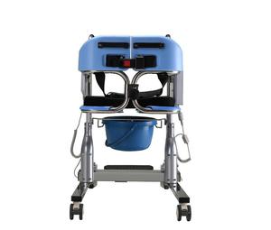 Silla de asiento de inodoro eléctrico de acero inoxidable 304 de alta resistencia con bandeja extraíble para hospitales, hogares de ancianos y cuidado del hogar - Product Image 5