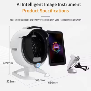 Analyse du visage <span class=keywords><strong>Scanner</strong></span> de peau 3d du visage Machine d'analyse du visage <span class=keywords><strong>Scanner</strong></span> facial Visia 3 Caméra Analyseur de peau Ai - Product Image 4
