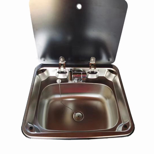 304 de acero inoxidable RV Camper caravana RV-fregadero específico o fregadero RV y utensilios de cocina - Product Image 1