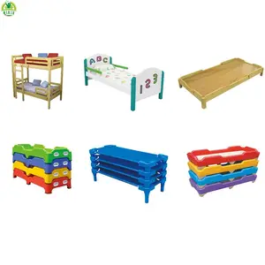 Lovely modern preschool furniture children plastic bed/used preschool furniture for sale