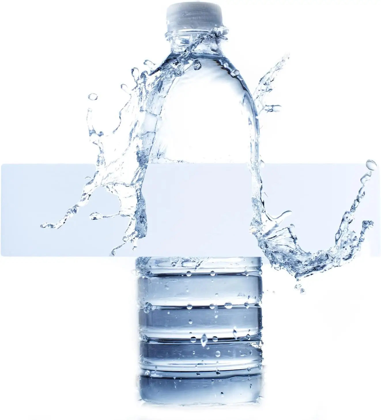 Logo personalizzato impermeabile Pvc termoretraibile etichetta dell'acqua per bottiglia di Yogurt in plastica LOGO stampa di bottiglia di acqua per bevande etichetta