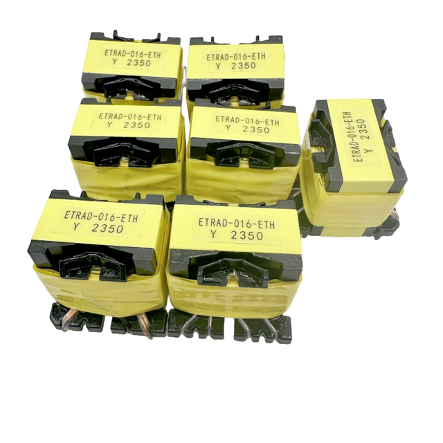 EE19 ETD42 ETD59 EE55 High Frequency Ferrite Core Transformer Single Phase Copper Coil for Power Usage