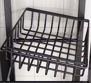 Estante organizador de cocina de acero inoxidable de Metal multifuncional, soporte para estufa de microondas, cesta de almacenamiento de verduras y frutas - Product Image 6