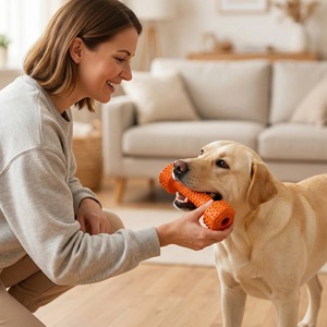 Juguete Masticable para Mascotas, Personalizado, Prácticamente Indestructible, de TPR, Duradero, Seguro, No Tóxico, de Caucho Natural, Interactivo, Huesos para Perros - Product Image 6