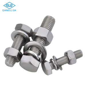 Tuercas y Pernos Hexagonales de Acero Inoxidable SS 304 Grado 8 M6, Fabricantes de Pernos y Tuercas Allen de Cabeza Hexagonal - Product Image 4