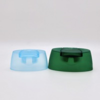 Tapa abatible de plástico de 22 mm y 26 mm de color personalizado para botellas de champú y acondicionador, tapa duradera antiderrames para gel de ducha