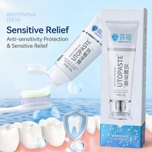 <span class=keywords><strong>Pasta</strong></span> <span class=keywords><strong>Dental</strong></span> <span class=keywords><strong>Desensibilizante</strong></span> Herbal para Dientes Sensibles con Cuidado Suave para el Alivio de la Rinitis Alérgica y Aliento Fresco - Product Image 3
