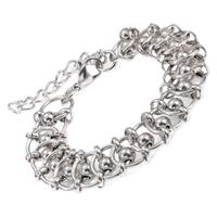 Mode Vintage Bracelet En Acier Inoxydable Hommes Tendance Personnalité Scorpion Crocodile Centipede Bracelet Décorations Bijoux