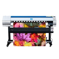Impresora Digital de Pancartas Flexibles a Precio de Fábrica, Mini Impresora de 63 Pulgadas (160 cm) con Cabezal XP600, Impresora de Inyección de Tinta con Tinta Eco Solvente