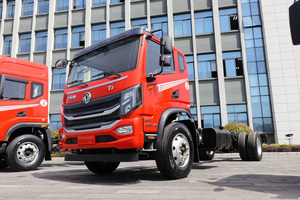 Ban đầu 4x2 hai cửa 6 bánh xe 18 giai điệu DIESEL 200 ngựa động cơ điện 275/80r22.5 Lốp xe tải đánh giá 10 tấn xe tải chở hàng - Product Image 5