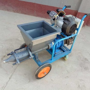 Máquina Multifuncional para Rociar Mortero/Revoque/Hormigón en Paredes, <span class=keywords><strong>con</strong></span> Motor Mezclador, en Venta - Product Image 6