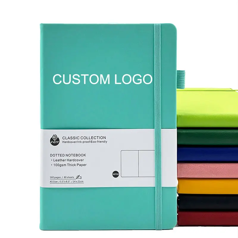 Hot Selling Custom Logo Levert Groothandel School Hardcover Notebooks A5 Zwarte Enkele Lijn 100Gsm Papieren Notebook Voor School