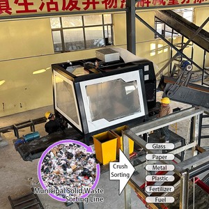 Impianto di <span class=keywords><strong>Riciclaggio</strong></span> Rifiuti Urbani, Sistema di Separazione Rifiuti Solidi Urbani, Stazione di Smistamento con Robot AI per il Recupero dei <span class=keywords><strong>Materiali</strong></span> - Product Image 1