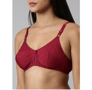 Sujetador tipo blusa para sari color granate, suave, elástico y cómodo, con soporte para ropa étnica tradicional. - Product Image 3