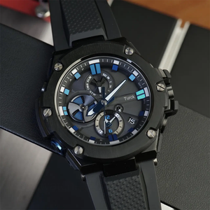 Reloj de Lujo Casio B100 Solar <span class=keywords><strong>Bluetooth</strong></span> para Hombre, Resistente al Agua 200M, Resistente a Impactos, Hora Mundial, Correa de Resina, Venta al Por Mayor - Product Image 2