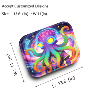 Bandeja Enrollable con Logotipo Personalizado, Tapa Magnética Resistente, Organizador de Metal para Almacenamiento y Servicio, Reutilizable, Muestra Gratis - Product Image 6