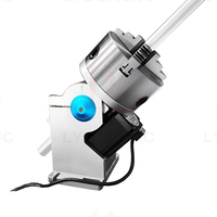 Axe rotatif professionnel universel à 3 griffes, conception traversante, diamètre max. pour machine de soudage, gravure et marquage laser CO2 à fibre