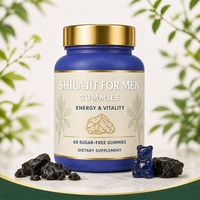 Gummies sans sucre au Shilajit de l'Himalaya pour soutenir l'énergie et la vitalité masculine