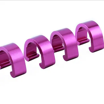 Aluminum Alloy 6061 Anodized Bicycle Brake Part C-type Buckle U-shaped Line Button