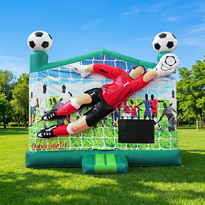 Castillo Inflable Comercial de PVC Ignífugo y Sin Plomo con Temática de Fútbol, Tamaño Personalizado Winsun, Fácil de Instalar, para Exteriores - Product Image 1