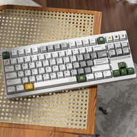 GT80 Mechanical Keyboard Kailh HMX Switch PBT Keycaps Aluminum Touch Bead Quick Release RGB Gasket Waterproof USB-C 2.4G