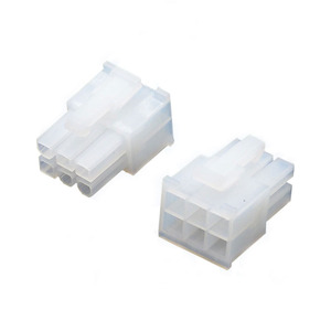 Conector de Alimentación PCIe de 6 Pines, 4.2mm, Blanco, 6p, Macho, para Tarjeta Gráfica ATX de PC, Carcasa de Plástico - Product Image 2