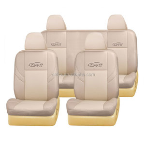 Coprisedili Auto TOPFIT Design in Pelle <span class=keywords><strong>Rosso</strong></span> <span class=keywords><strong>Vino</strong></span> Set Completo Lusso Universale USA Accessori Auto Personalizzazione Logo Disponibile - Product Image 3