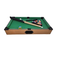 Table de billard miniature personnalisable de qualité supérieure, légère, 50x30x8cm, jeu de bureau anti-stress, ensemble de jeu de bureau exécutif, matériau MDF, SCVIBE