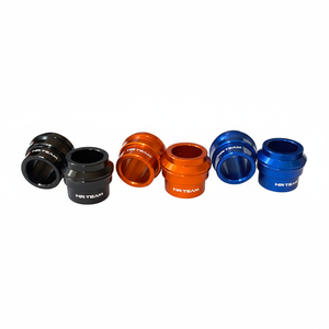 Beta RR 200 19-25 distanziatori ruota posteriore 20mm e 15mm rosso cromato rifinito lega e alluminio adattatore ruota - Product Image 1