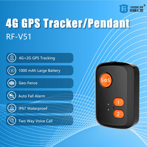 Nút Báo Động Khẩn Cấp SOS Chống Mất An Toàn Di Động Nhỏ Gọn Cho Người Cao Tuổi Mặt Dây Chuyền Theo Dõi GPS 4G Cho Người Lớn Trẻ Em Người Lao Động Đơn Độc - Product Image 2